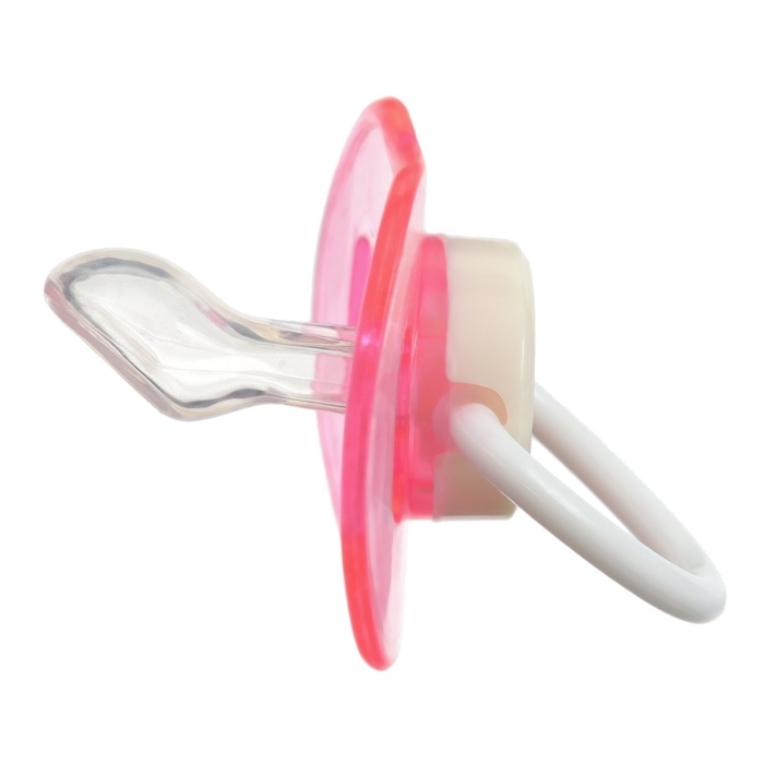 Соска - пустышка силиконовая ортодонтическая, от 3 мес., с колпачком, в контейнере, цвет розовый Соска - пустышка силиконовая ортодонтическая, от 3 мес., с колпачком, в контейнере, цвет розовый