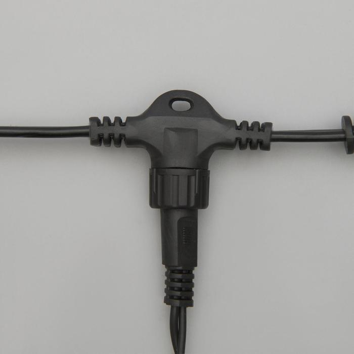 Гирлянда «Занавес» 2 × 3 м, IP44, УМС, тёмная нить, 760 LED, свечение синее, 220 В Гирлянда «Занавес» 2 × 3 м, IP44, УМС, тёмная нить, 760 LED, свечение синее, 220 В