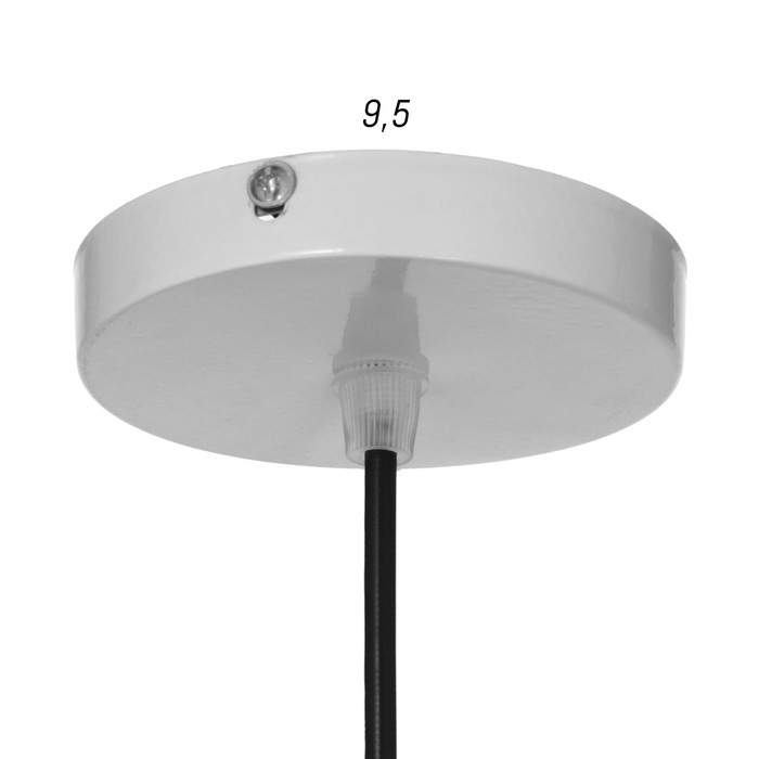 Светильник BayerLux 2280/1WT E27 40Вт белый 22х22х38-138 см