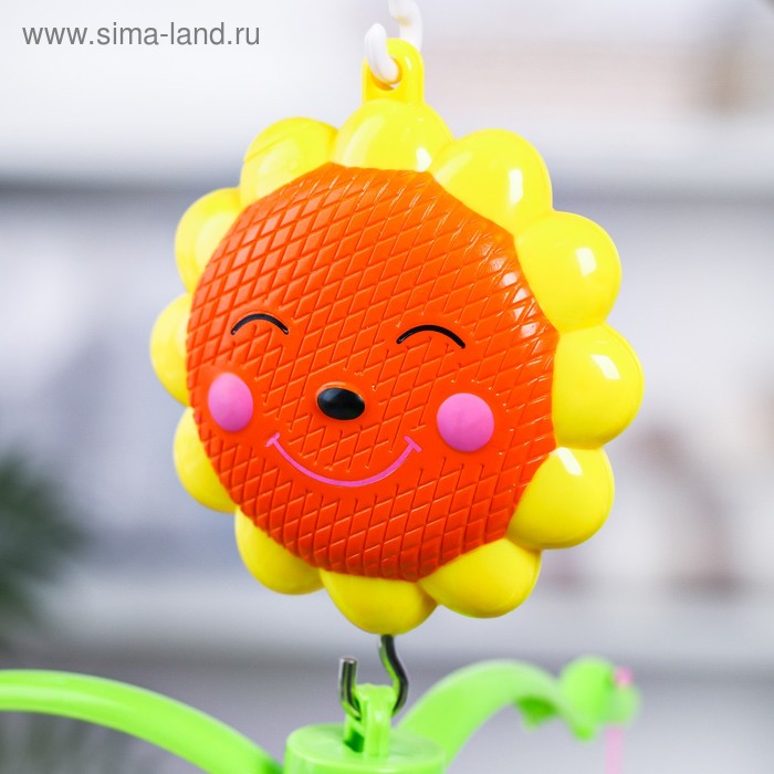 Мобиль музыкальный на кроватку «Пряничный Домик №2», заводной, цвет МИКС, Крошка Я