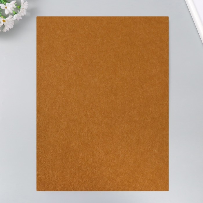 Фетр 1 мм Фетр 1 мм "Кофе со сливками" набор 4 листа 30х40 см