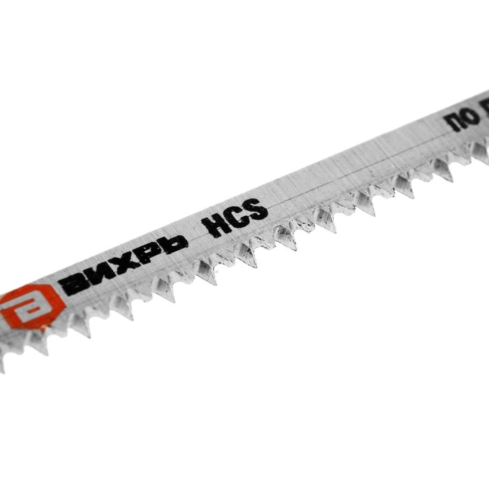 Пилки для лобзика  Пилки для лобзика "Вихрь" Т101АО, по ламинату, чистый, криволинейный рез, 76 х 50 мм, 2 шт.