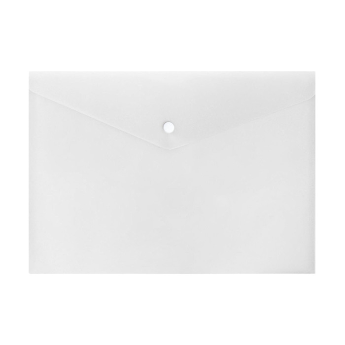 Набор папок-конвертов на кнопке 10 штук, А4, 150 мкм, Calligrata Standard, прозрачные, микс Набор папок-конвертов на кнопке 10 штук, А4, 150 мкм, Calligrata Standard, прозрачные, микс