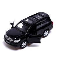 Машина металлическая LEXUS LX570, 1:43, инерция, открываются двери, цвет чёрный