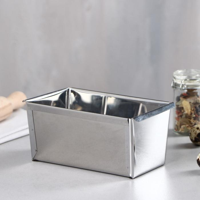 Форма для выпечки «Хлеб», h-8 см, 10 х 15 см, 1 л Форма для выпечки «Хлеб», h-8 см, 10 х 15 см, 1 л