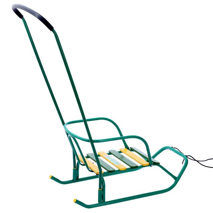 Санки «Ветерок 6», цвет зелёный Санки «Ветерок 6», цвет зелёный