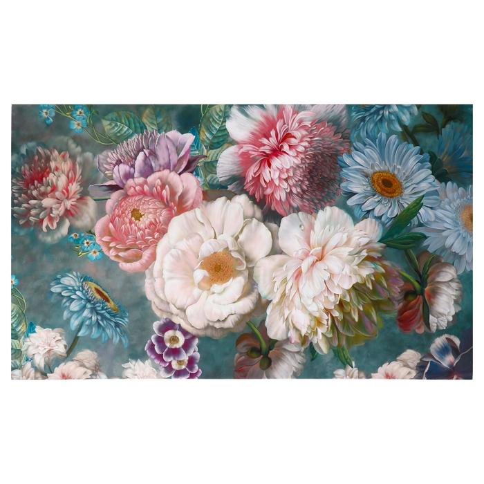 Картина на холсте Картина на холсте "Цветочная поляна" 60х100 см