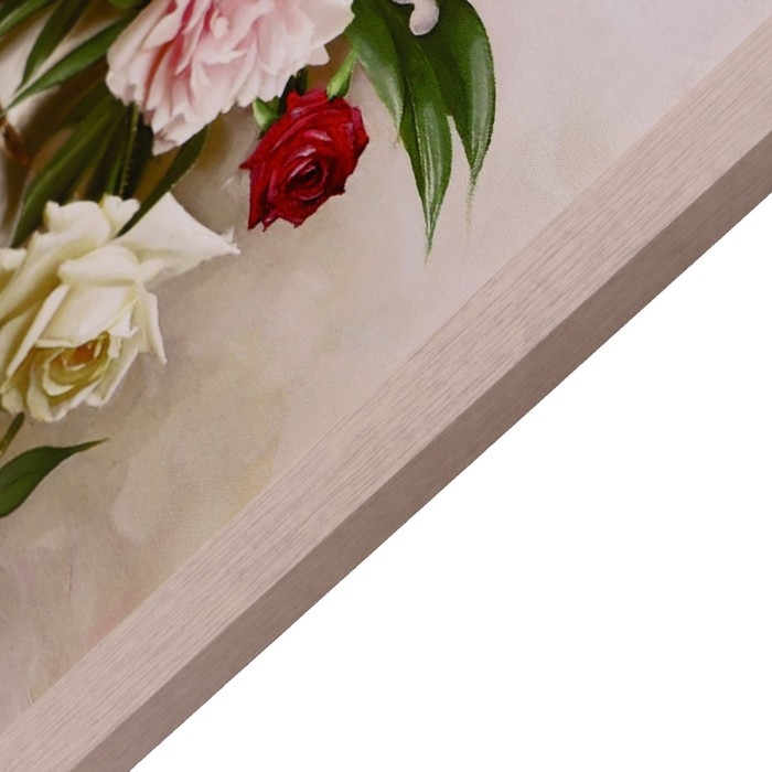 Картина  Картина "Развалившийся букет" 56*76 см рамка микс