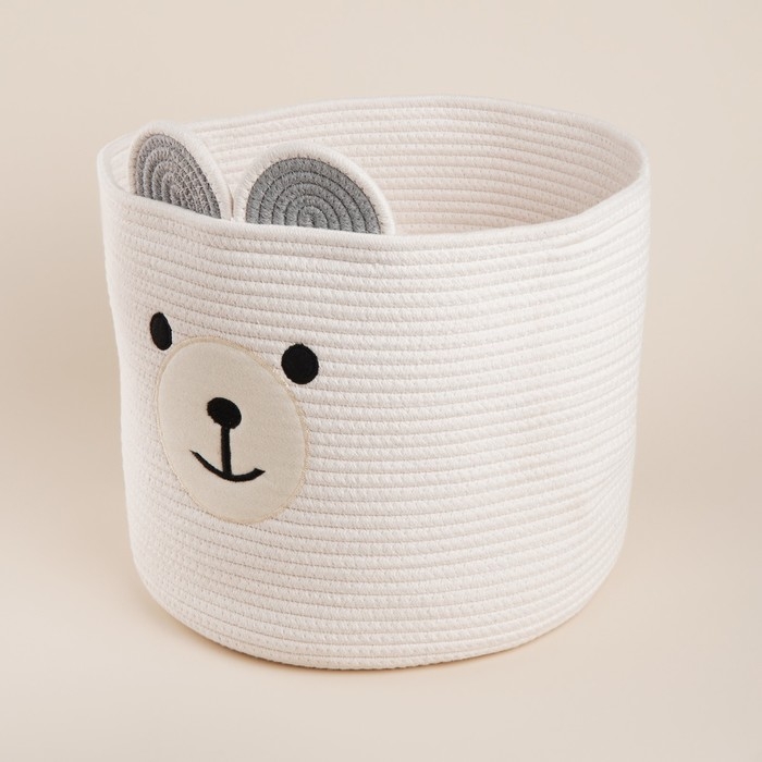 Корзина для хранения плетёная ручной работы SL Home, 35&times;35&times;30 см