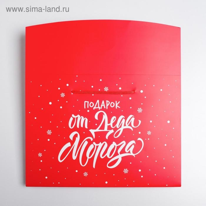 Пакет-коробка «Подарок», 28 х 20 х 13 см, Новый год Пакет-коробка «Подарок», 28 х 20 х 13 см, Новый год