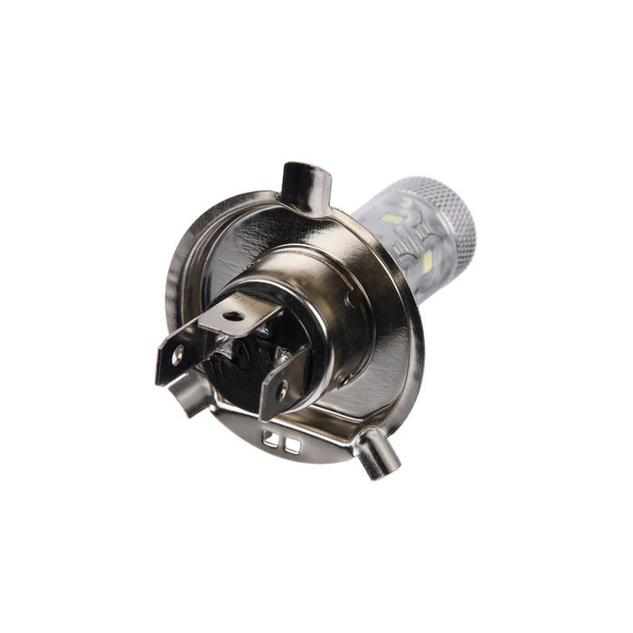 Автолампа светодиодная H4, 12 В, 7.5 Вт , 5 LED-COB, свет белый Автолампа светодиодная H4, 12 В, 7.5 Вт , 5 LED-COB, свет белый