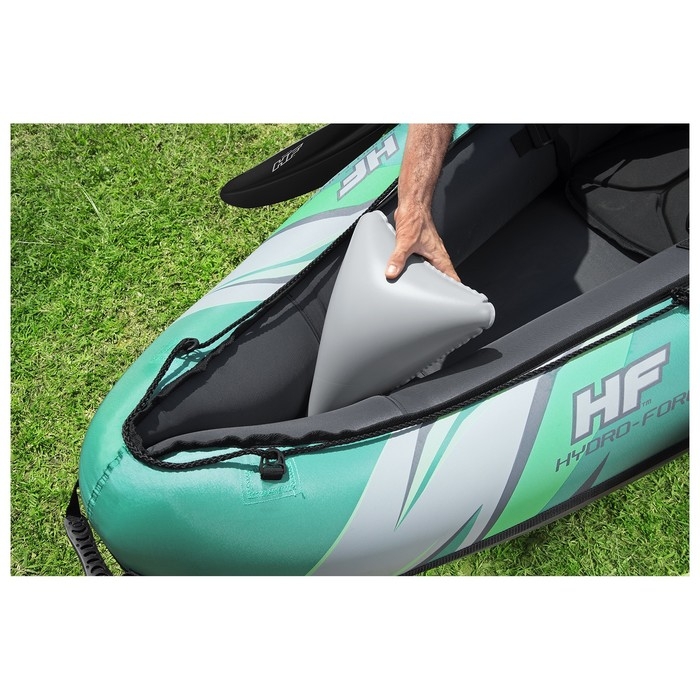 Байдарка, 330 х 86 см, 2 весла, ручной насос, 2 съёмных ребра, 2 сиденья, 1 сумка, ремкомплект, 65052 Bestway Байдарка, 330 х 86 см, 2 весла, ручной насос, 2 съёмных ребра, 2 сиденья, 1 сумка, ремкомплект, 65052 Bestway