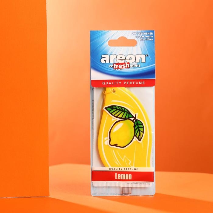 Ароматизатор на зеркало Areon Refreshment Mon classic лимон 704-045-312 Ароматизатор на зеркало Areon Refreshment Mon classic лимон 704-045-312