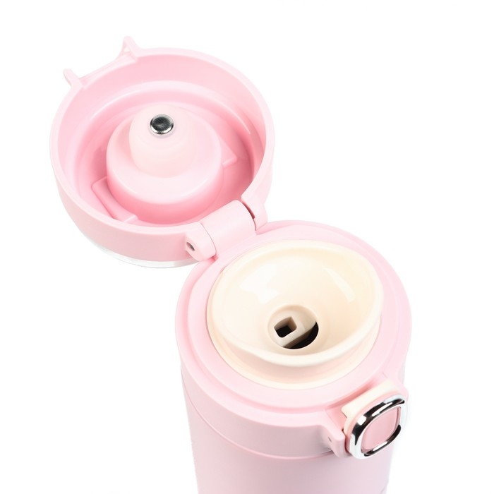 Термос, 400 мл, Simple Термос, 400 мл, Simple "Пульс", сохраняет тепло 8 ч, термометр, 20.5 х 6.3 см