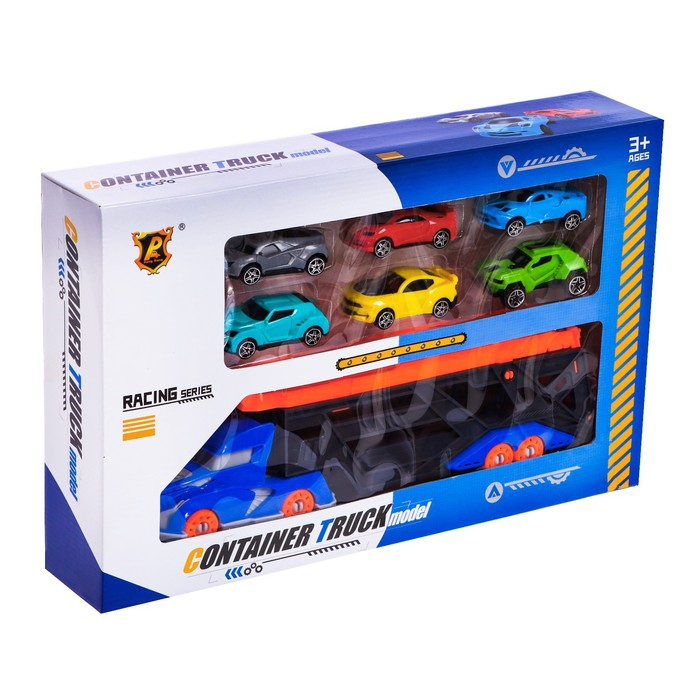 Грузовик &laquo;Трейлер&raquo;, с 6 машинами