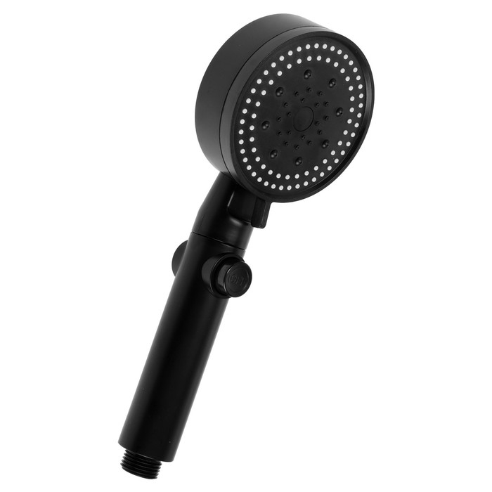 Лейка для душа ZEIN Z3539, d=90 мм, 5 режимов, кнопка  Лейка для душа ZEIN Z3539, d=90 мм, 5 режимов, кнопка "стоп", съёмный верх, черная