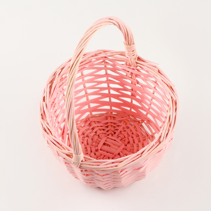 Корзина плетеная, 20×20×11,5/25 см, ива Корзина плетеная, 20×20×11,5/25 см, ива