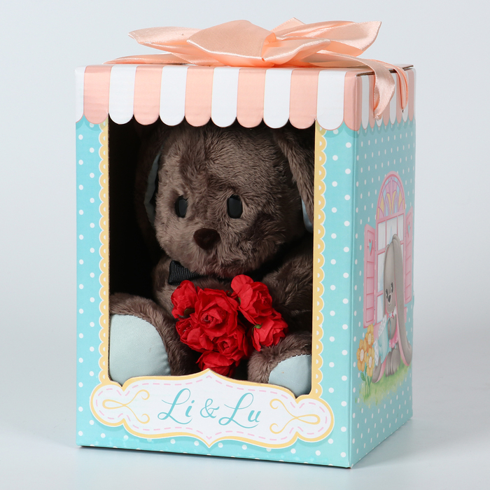 Мягкая игрушка «Джентльмен Lu», заяц, 25 см Мягкая игрушка «Джентльмен Lu», заяц, 25 см