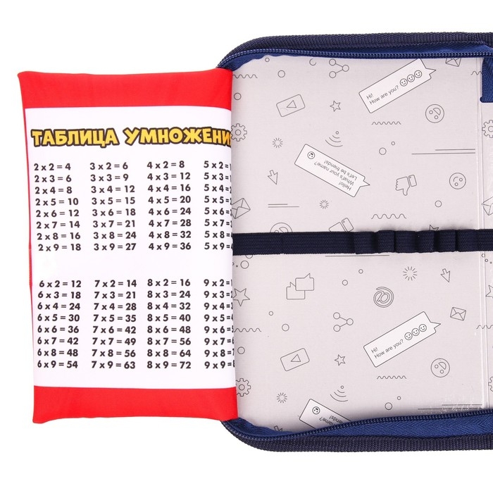 Пенал каркасный, 1 секция, 140х210х40 мм, откидной карман, тканевый, Мстители Пенал каркасный, 1 секция, 140х210х40 мм, откидной карман, тканевый, Мстители