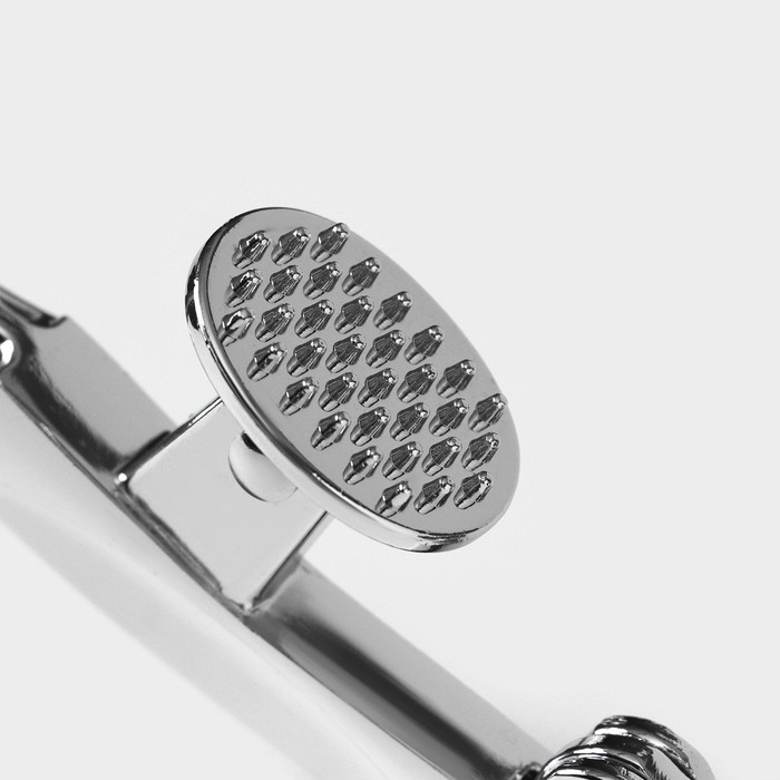 Пресс для чеснока Доляна «Велес», цвет хромированный Пресс для чеснока Доляна «Велес», цвет хромированный