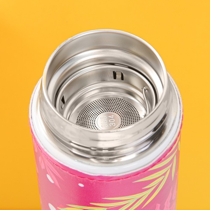 Термос с индикатором температуры «Живи ярко», 500 мл, сохраняет тепло 8-10 ч Термос с индикатором температуры «Живи ярко», 500 мл, сохраняет тепло 8-10 ч