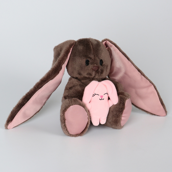 Мягкая игрушка «Li с зайцем», заяц, 25 см Мягкая игрушка «Li с зайцем», заяц, 25 см