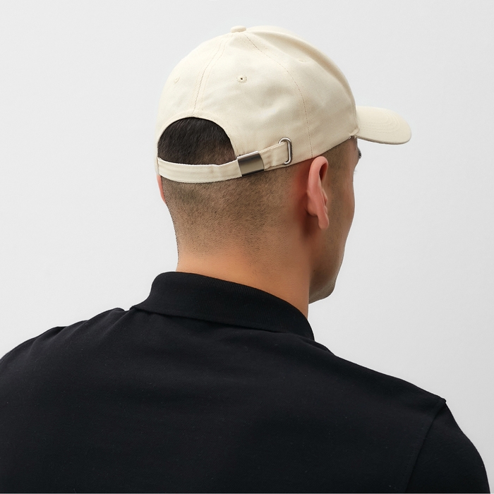 Кепка женская однотонная MINAKU цвет бежевый, р-р 58