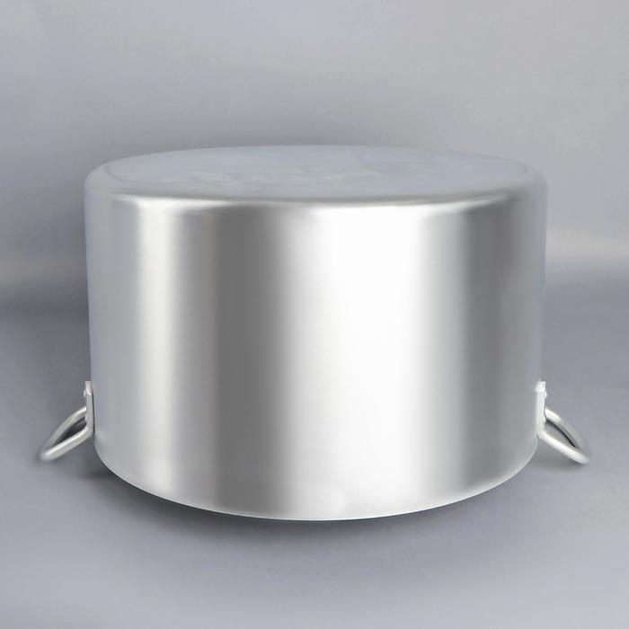 Котёл алюминиевый, 40 л, металлическая крышка Котёл алюминиевый, 40 л, металлическая крышка