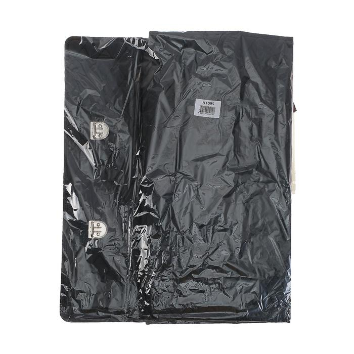 Органайзер кофр в багажник автомобиля HT-095, саквояж 68×32×30 см, черный, экокожа Органайзер кофр в багажник автомобиля HT-095, саквояж 68×32×30 см, черный, экокожа