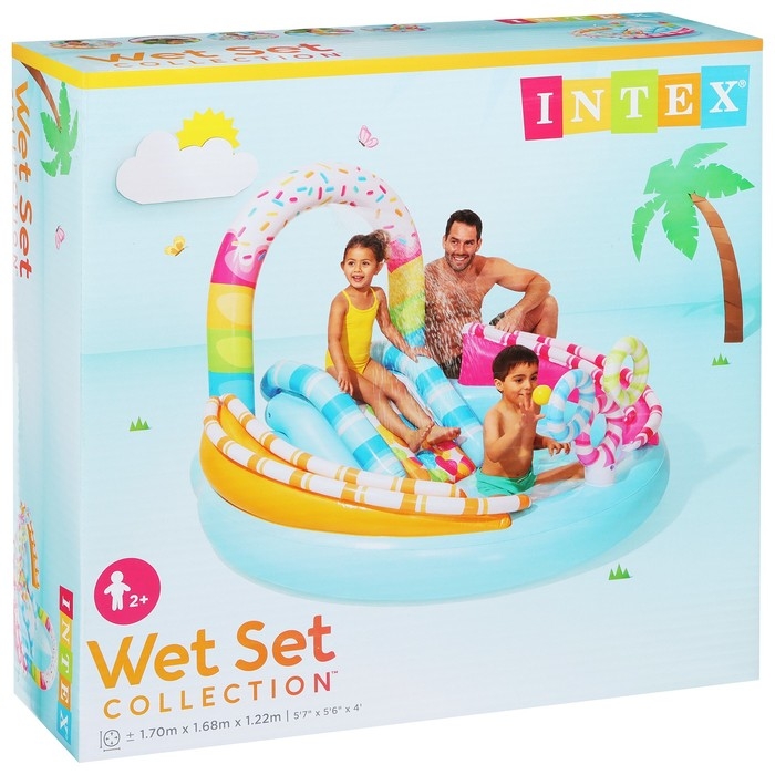 Игровой центр, 170 х 168 х 122 см, от 2 лет, 57144NP Игровой центр, 170 х 168 х 122 см, от 2 лет, 57144NP