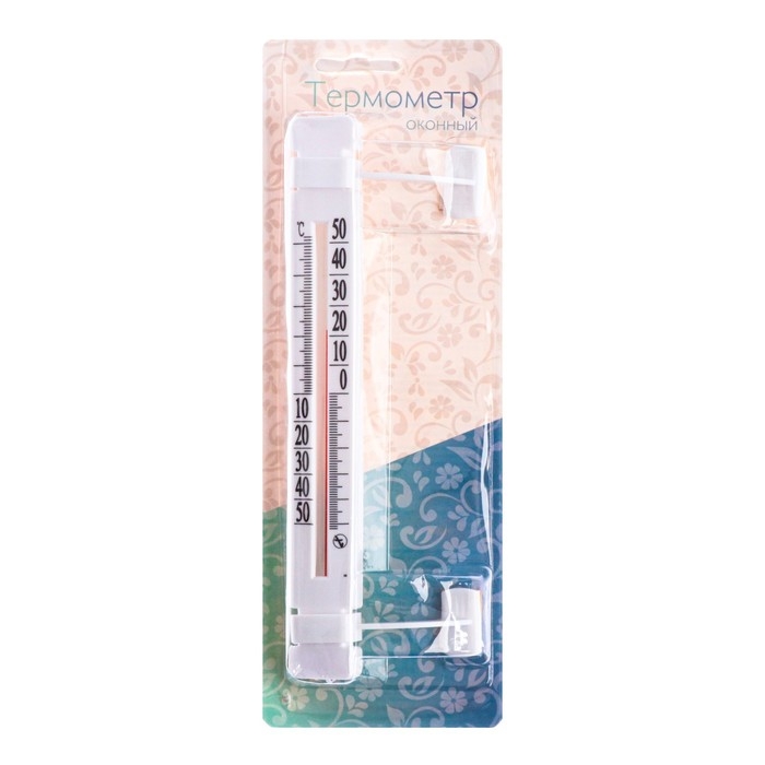 Термометр оконный ТБ-223 Термометр оконный ТБ-223 "Липучка" (t -50 + 50 С) в блистере