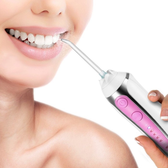 Ирригатор для полости рта Kitfort КТ-2919-1, 21 Вт, 300 мл, 5 режимов, шнур 1,2 м, бело-розовый Ирригатор для полости рта Kitfort КТ-2919-1, 21 Вт, 300 мл, 5 режимов, шнур 1,2 м, бело-розовый