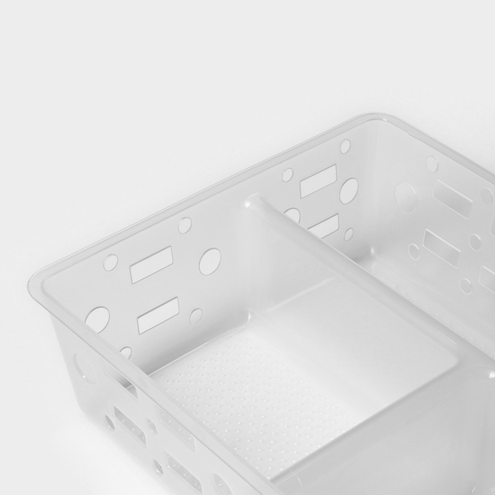 Набор органайзеров универсальных (S+M+L), 3 шт, цвет прозрачный Набор органайзеров универсальных (S+M+L), 3 шт, цвет прозрачный