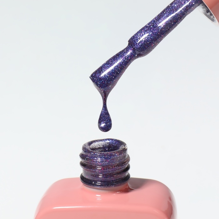 Гель лак для ногтей «CAT`S EYE SHINE», 3-х фазный, 10 мл, LED/UV, цвет фиолетовый (42) Гель лак для ногтей «CAT`S EYE SHINE», 3-х фазный, 10 мл, LED/UV, цвет фиолетовый (42)