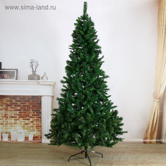 Ёлка Эксклюзив фибро зеленая классика 210 см, d нижнего яруса 120 см,982 ветки мод.SL726-210 Ёлка Эксклюзив фибро зеленая классика 210 см, d нижнего яруса 120 см,982 ветки мод.SL726-210