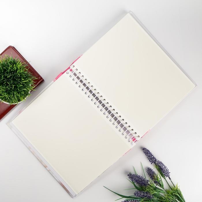 Фотоальбом магнитный 23Х28 см 30 листов Фотоальбом магнитный 23Х28 см 30 листов "Для девочки"