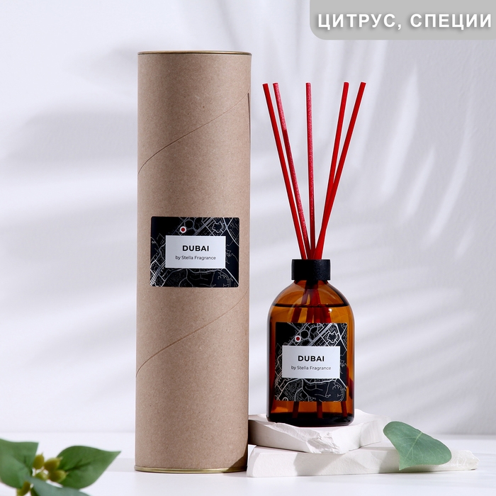 Диффузор ароматический, Диффузор ароматический, "DUBAI", цитрус, специи, 100мл