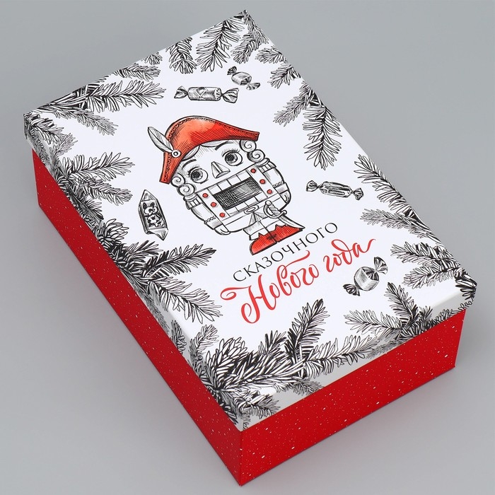 Набор новогодних подарочных коробок 15 в 1 «Счастья и любви», 12 х 6.5 х 4 см - 46.5 х 30 х 17.5 см, Новый год Набор новогодних подарочных коробок 15 в 1 «Счастья и любви», 12 х 6.5 х 4 см - 46.5 х 30 х 17.5 см, Новый год