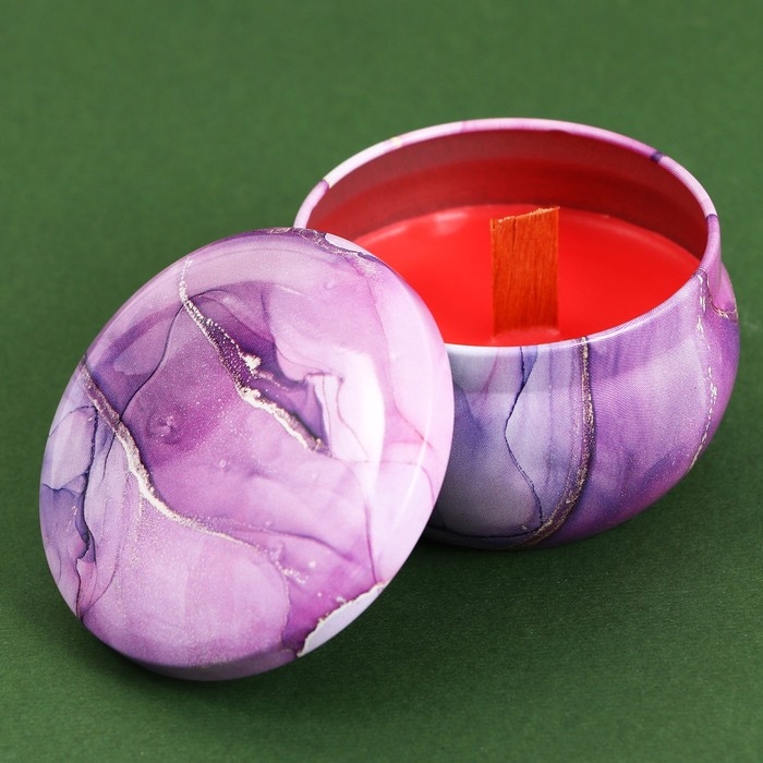 Ароматическая свеча из соевого воска «Дом волшебства», аромат роза, 6 х 6 х 4 см. Ароматическая свеча из соевого воска «Дом волшебства», аромат роза, 6 х 6 х 4 см.