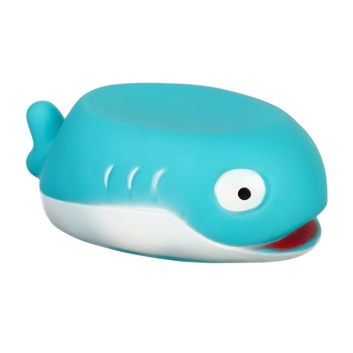 Набор резиновых игрушек для ванны «Пирамидка-брызгалка», 20 см, с пищалкой, 5 шт, Крошка Я