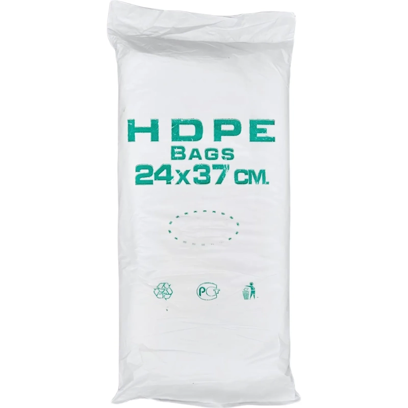 Пакет фасовочный ПНД 24х37 10мкм 1000шт./уп. , прозрачный