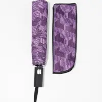 Зонт полуавтоматический &laquo;Геометрия&raquo;, эпонж, 3 сложения, 8 спиц, R=48/55 см, d=96 см, МИКС