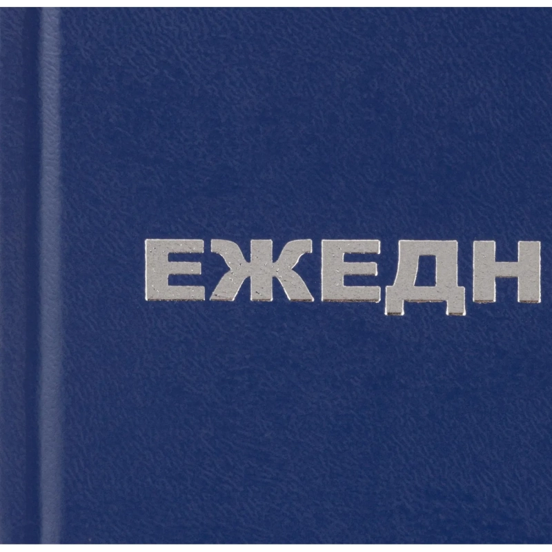 Ежедневник недатированный бумвинил,синий,А5,128х200мм,160л