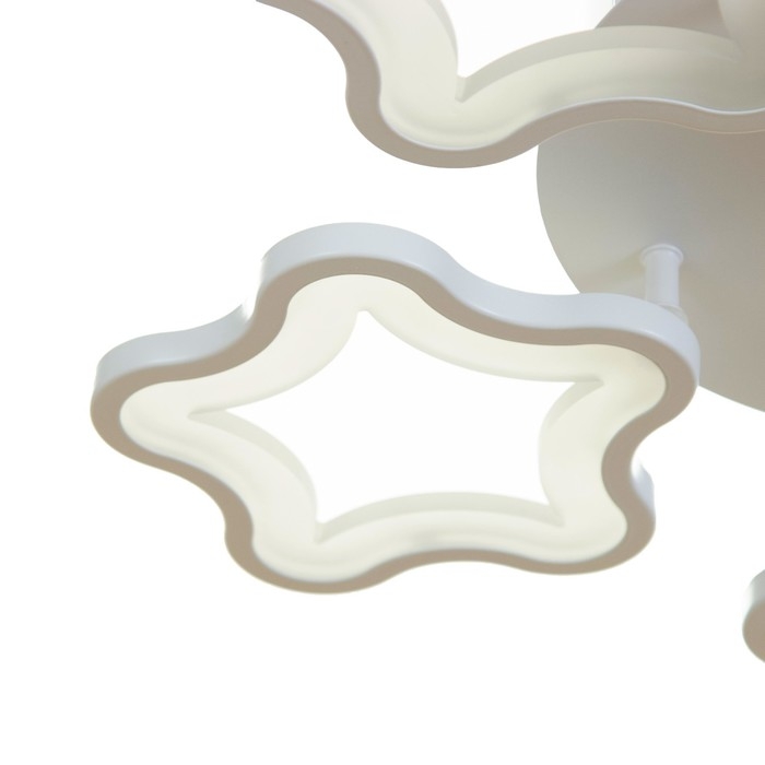 Люстра 2783/5 LED 120Вт 3000-6000K белый 62х62х20 см BayerLux Люстра 2783/5 LED 120Вт 3000-6000K белый 62х62х20 см BayerLux