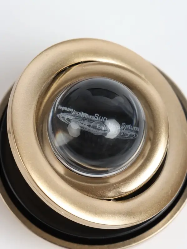 Ароматизатор на панель &laquo;Гравитационные кольца&raquo;, золотистый