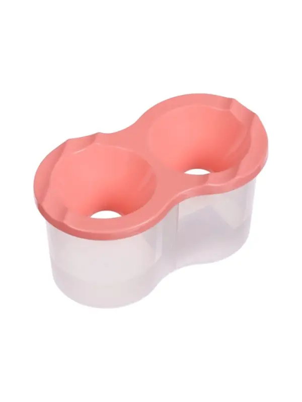 Стакан - непроливайка для рисования двойной Calligrata &laquo;Прованс&raquo;, 150 мл &times;2, пастельный МИКС