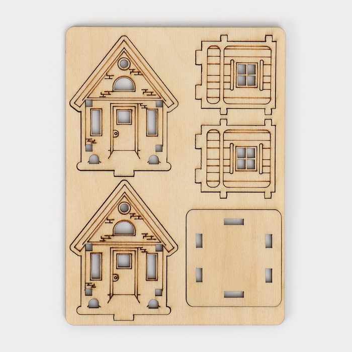 Подставка под зубочистки Доляна «Домик», 5×5×7 см Подставка под зубочистки Доляна «Домик», 5×5×7 см