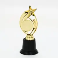 Фигура звезда на черной подставке на Выпускной "Выпускник 2026", 7 х 18,2 см Фигура звезда на черной подставке на Выпускной "Выпускник 2026", 7 х 18,2 см