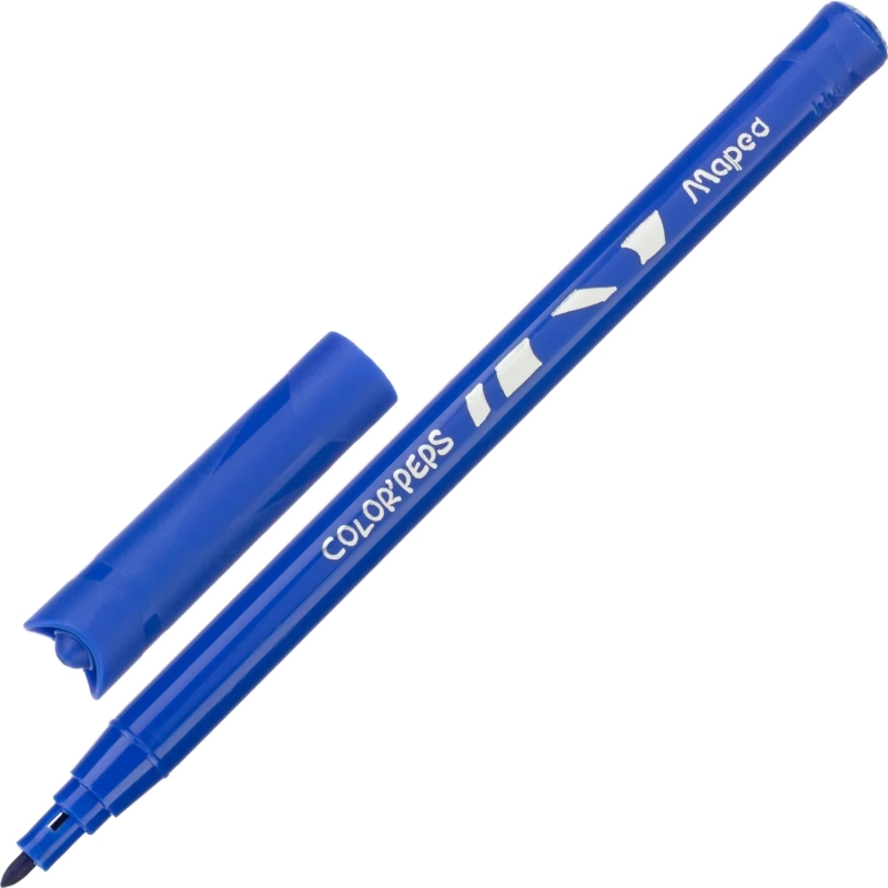 Фломастеры Maped COLOR'PEPS OCEAN,супер-смываемые,18цв/наб,845721