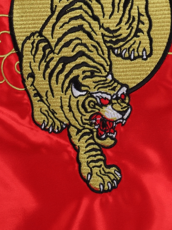 Шорты для тайского бокса FIGHT EMPIRE, р. L, цвет красный